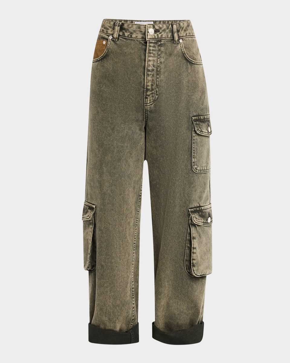 Vintage Washed Cargo Pants